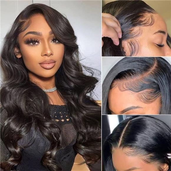 13x6 HD Lace Front Wigs Human Hair Wave Lace Front Wig 150% Density Pre Plucked